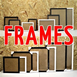 Square 50x50 Frames - White