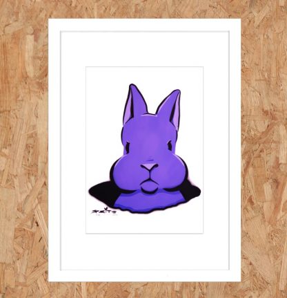 Sprite - Grumpy Bunny (Purple)