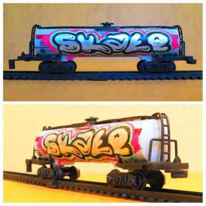 Skatin Chinchilla - Model Trains (Graffiti Carriages)