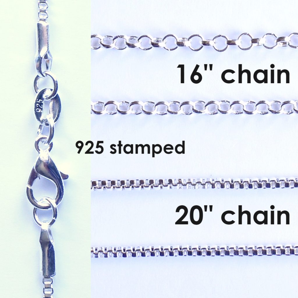 Solid Silver 925 Necklace Chain