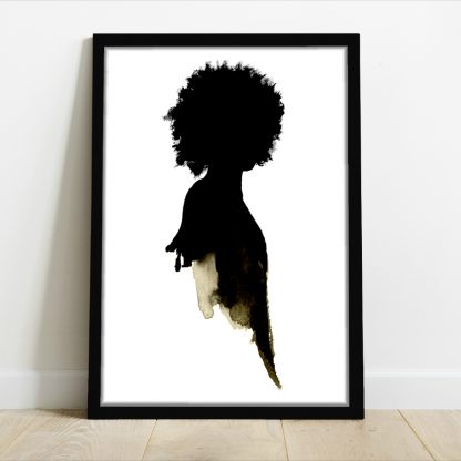 Tula Parker - Don't touch my hair - Limited edition art print