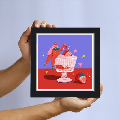 Gem D'Souza - Strawberries - Limited-edition giclee art print