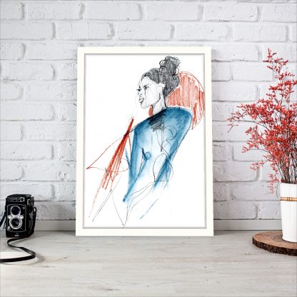 Tula Parker - Unravelling - Limited edition art print