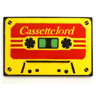 Cassette Lord - Red on Yellow (M)