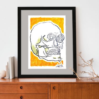 Richie Phoe - Skull #2 (Original)