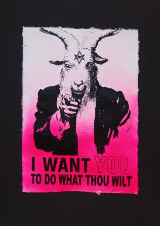 Billy Chainsaw - I Want You - Original artwork