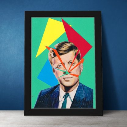 Visage de Collage - Triangle - original collage