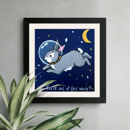 Sprite - Space Bunny (blue)