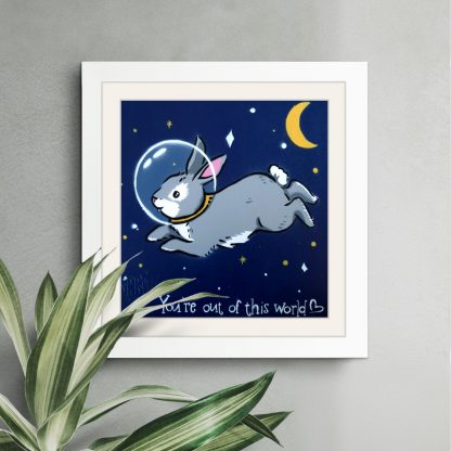 Sprite - Space Bunny (blue)