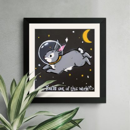 Sprite - Space Bunny (grey)
