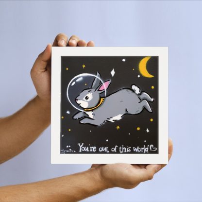 Sprite - Space Bunny (grey)