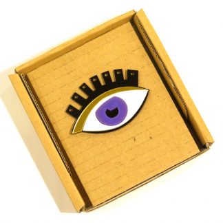 Acrylic Eye Brooch