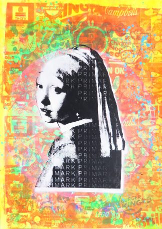 Barrie J Davies - Girl With The Primani Earring (A2 #1)