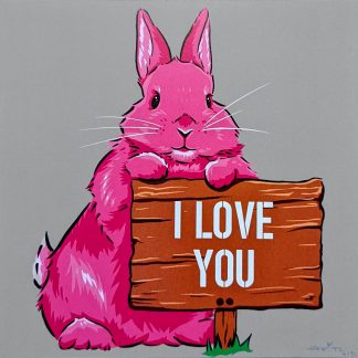Sprite - I Love You Bunny (mini-print)
