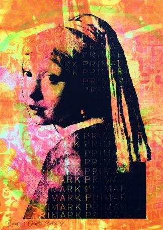 Barrie J Davies - Girl With The Primani Earring (A3 #3)