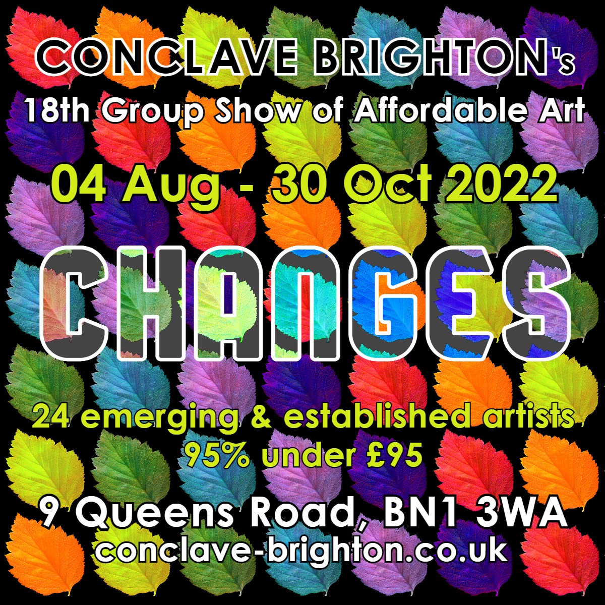 CHANGES: The Summer-Autumn group show of affordable art