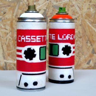 Cassette Lord - Can-sette (red on white)