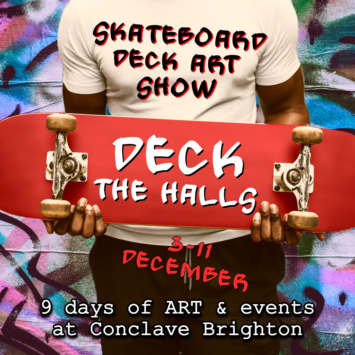 Deck The Halls Show Poster (SQ)