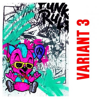 Skatin Chinchilla - Punks Rule (Variable edition of originals)