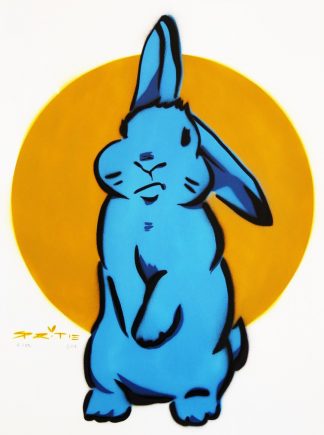 Sprite - Grumpy Bunny (Blue)